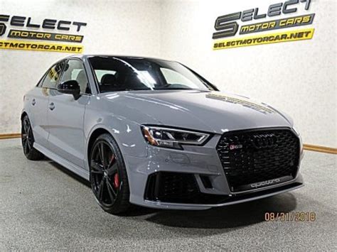 2018 Audi RS 3 Data Info And Specs GTCarLot