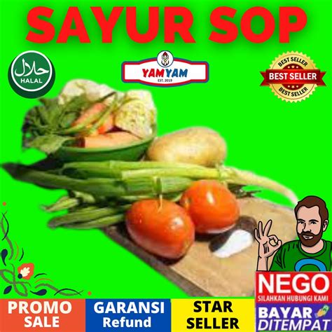 Jual PAKET SAYUR SOP 1 PAKET 1 BUNGKUS MENTAH BUMBU DAPUR KELUARGA