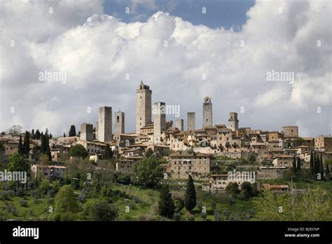 San Gimignano, Tuscany, Italy Stock Photo - Alamy