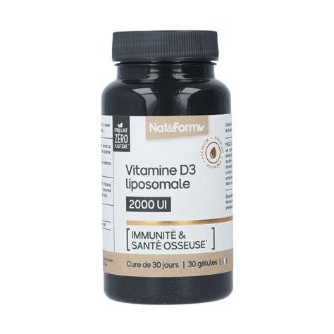 D Couvrez Les G Lules Vitamine D Liposomale Nat Form