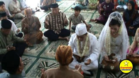 Tata Cara Akad Nikah Ijab Qobul Bahasa Sunda Youtube