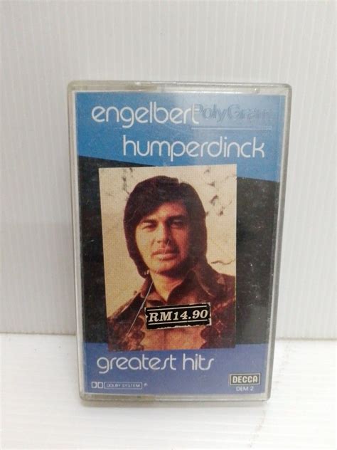 Casette Engelbert Humperdinck Greatest Hits Kaset Hobbies Toys