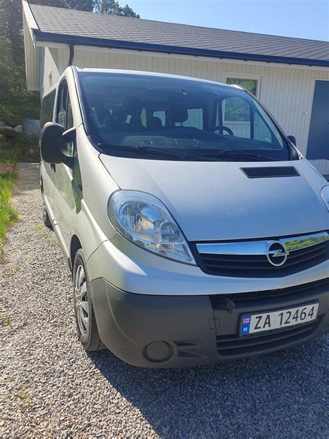 Bruktbil Til Salgs Opel Vivaro Gr Hk Flerbruksbil