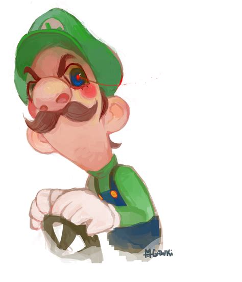 [Image - 767980] | Luigi's Death Stare | Know Your Meme