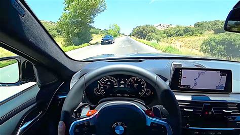 BMW M5 F90 Competition Review V10 2020 Pov Autobahn Custom Test