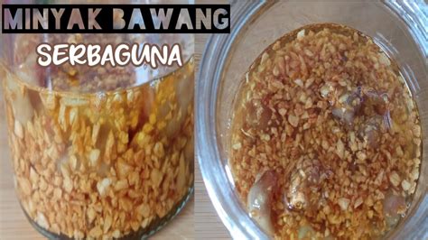 RESEP MINYAK BAWANG PUTIH GORENG YouTube