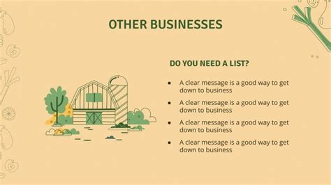 An Image Of A Business List With The Words Do You Need A List