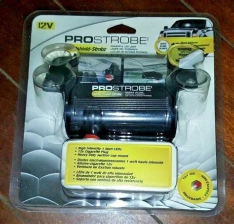 Prostrobe White Rocky Pro Led Dash Strobe Light For Sale Online