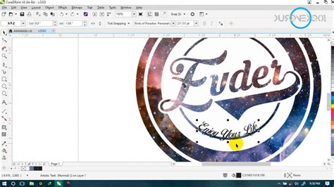 Tutorial Membuat Logo Keren Coreldraw X Belajar Desain Grafis Sexiz Pix