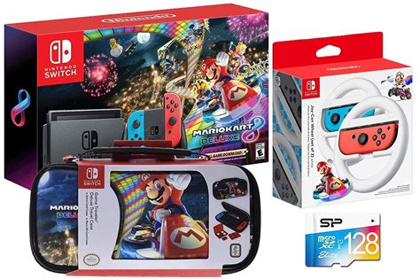 Nintendo switch mario kart bundle - bridgelasopa
