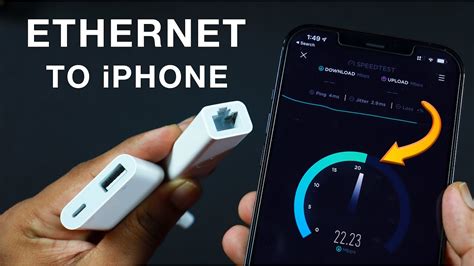 How To Use Ethernet On Iphone 2021 Youtube