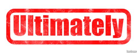 Ultimately Text Effect and Logo Design Word