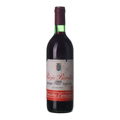 1969 Rioja Bordón Crianza Franco VIATEMPIA SK