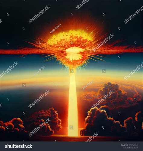 Nuclear Explosion Mushroom Cloud Ai Generated Stock Illustration 2207569341 | Shutterstock