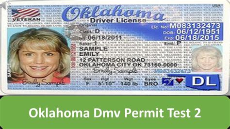 Oklahoma Drivers Permit Manual