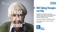 Digital Screens Accessing Nhs Mental Health Services Campaign