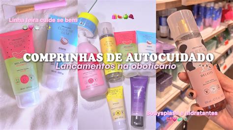 VLOG COMPRINHAS DE AUTOCUIDADO NA OBOTICÁRIO 2024lançamentos linha