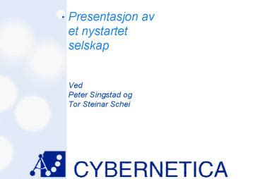 Ppt Presentasjon Av Et Nystartet Selskap Powerpoint Presentation