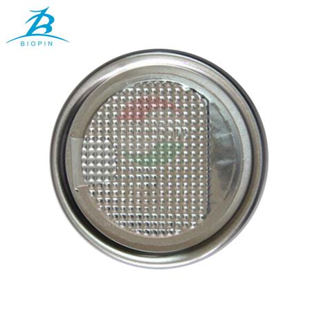 Customization 307 83mm Aluminum Peel Off Lid Full Open End For Milk