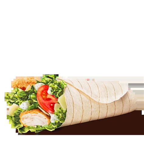 Цезарь ролл со стрипсами в Бургер Кинг