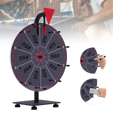 Parties Tabletop Spinner Trade Show Spinning Prize Wheel Premium