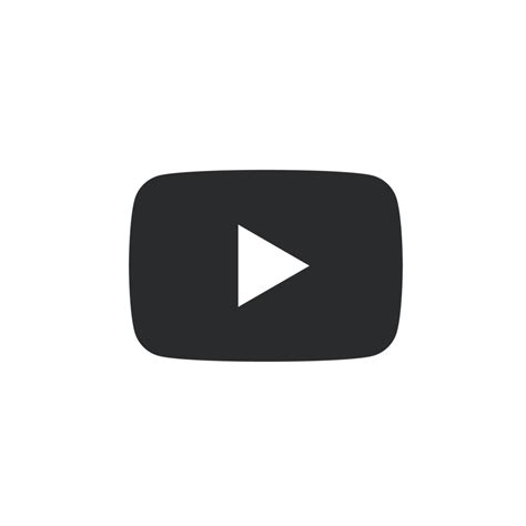 youtube logo png transparent background black images