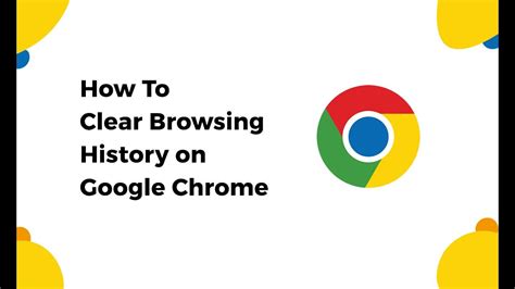 How To Clear Browsing History On Google Chrome Easy Method Youtube