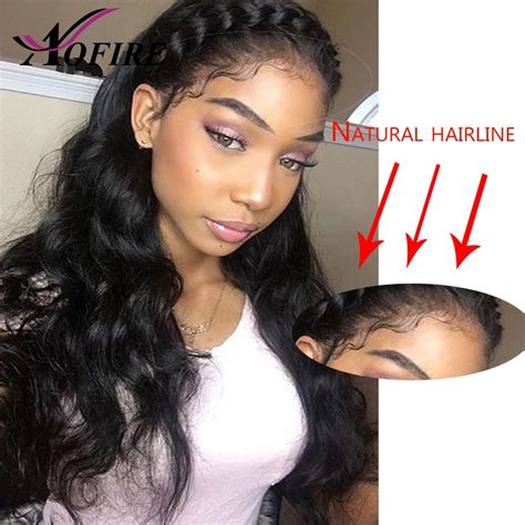 180 Density 13x6 Lace Front Wig Body Wave 360 Frontal Lace Human Hair