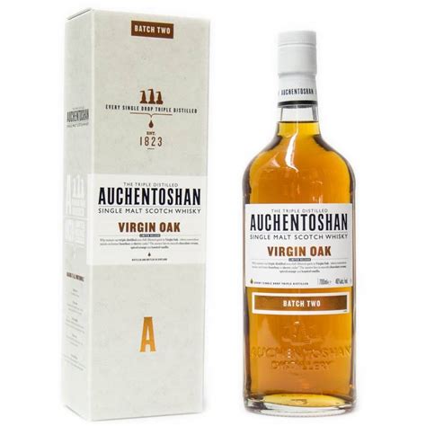 Auchentoshan Virgin Oak Batch Ii Gift Box Luxurious Drinks