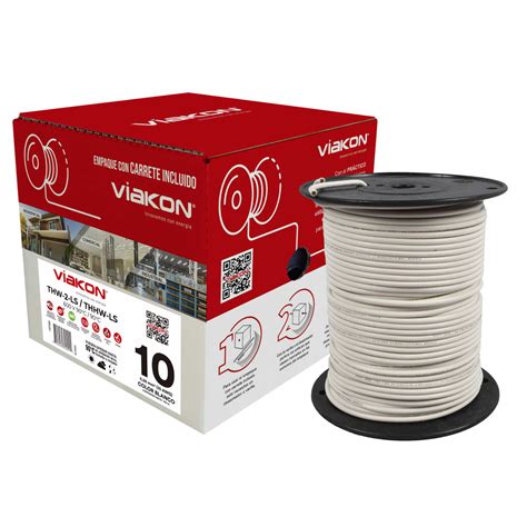 Cable Thw Ls Thhw Ls Awg Blanco M Viakon The Home Depot M Xico