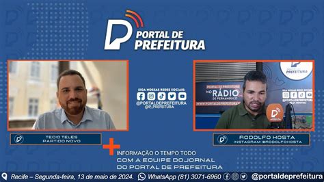 Entrevista Tecio Teles NOVO pré candidato a prefeito do Recife