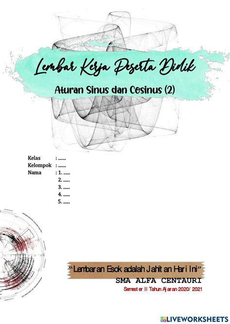 interactive activity  worksheets