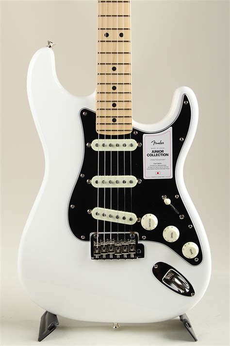 FENDER Made in Japan Junior Collection Stratocaster MN Arctic White 商品