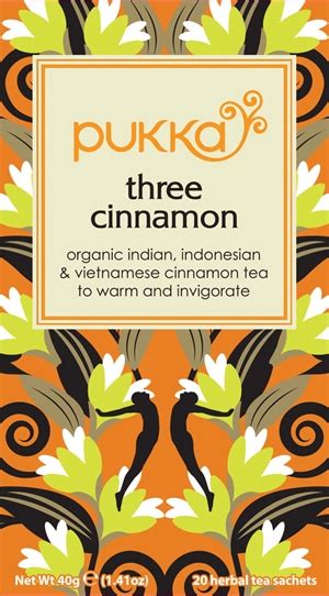 Pukka Three Cinnamon Tea Økologiske Tebreve