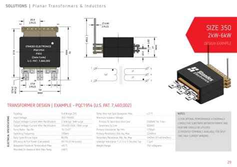 Tous Les Catalogues Et Fiches Techniques Pdf Standexmeder Electronics