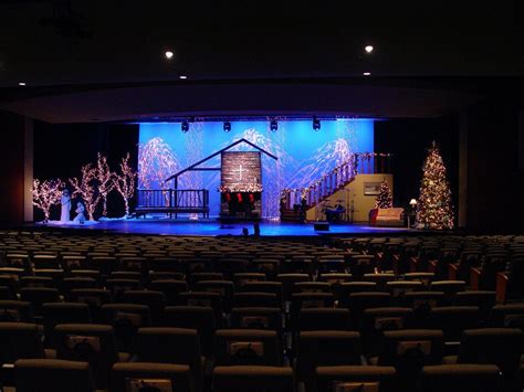 church stage design ideas christmas - Gena Parish