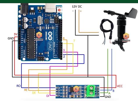 Wind Direction Sensor Using Rs And Arduino Uno General Guidance