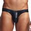 Jockmail Men S Wet Look Thongs Bikini U Convex Faux Leather Underwear