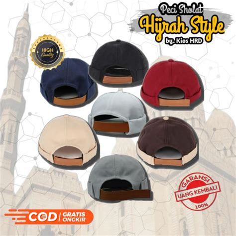 Jual Peci Hijrah Miki Hat Asas Kopiah Hijrah Lembut Dan Gaul Oleh Oleh