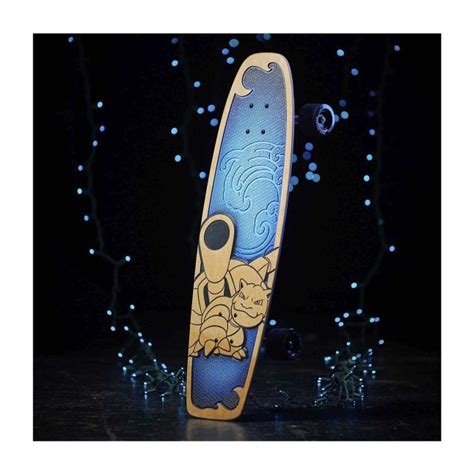 Pok Mon Center Bear Walker Blastoise Skateboard Pok Mon Center