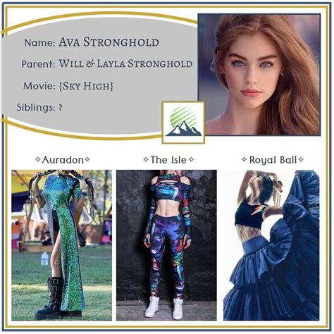 Descendants Ocs On Instagram Ava Daughter Of Layla And Will