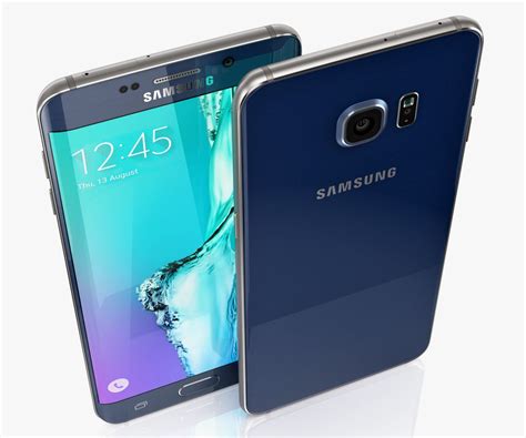 Samsung Galaxy S6 Edge Plus Black Sapphire 3d Model 39 Obj Max Ma Lwo Fbx C4d 3ds Free3d