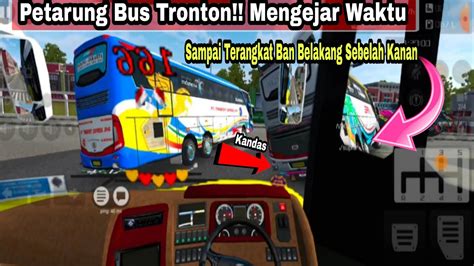 Pelari Aspal Bus Tronton Mengejar Waktu Rute Padang Pekanbaru