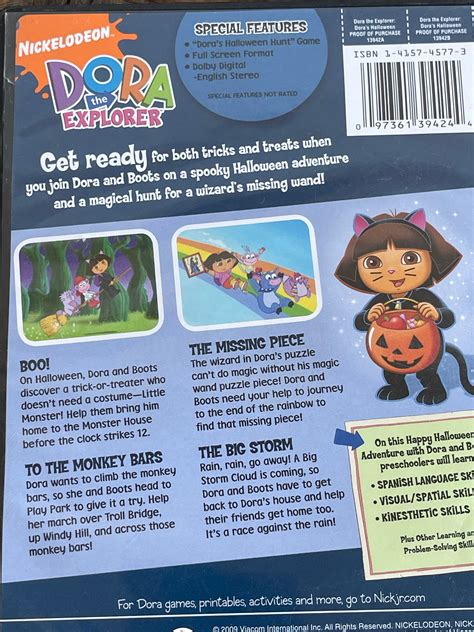 Dora's Halloween DVD // Nickelodeon // Dora the Explorer - Etsy