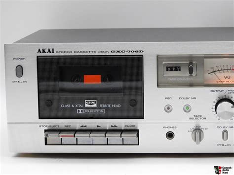 Vintage Akai Gxc 706d Stereo Cassette Deck New Belts Installed Photo 4870116 Canuck Audio Mart