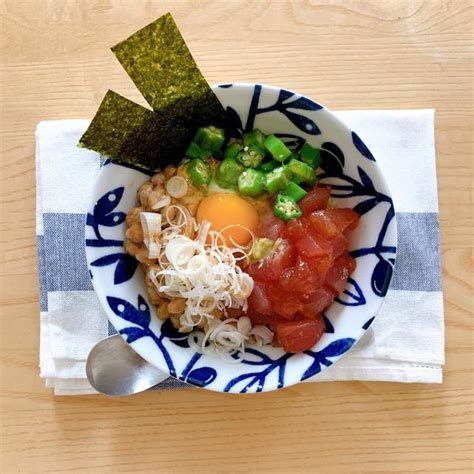 漬けマグロと納豆のネバネバ丼 By 市川みさき女性の健康管理士さん レシピブログ 料理ブログのレシピ満載！