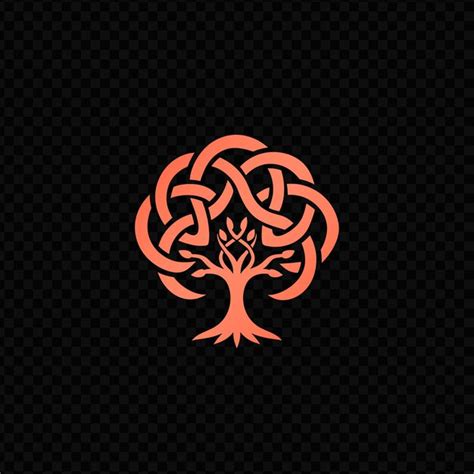 Premium Psd The Tree Of Life On A Black Background