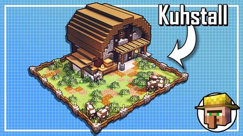 Minecraft Kuhstall Bauen Deutsch Kuhstall Bauen In Minecraft Bauen