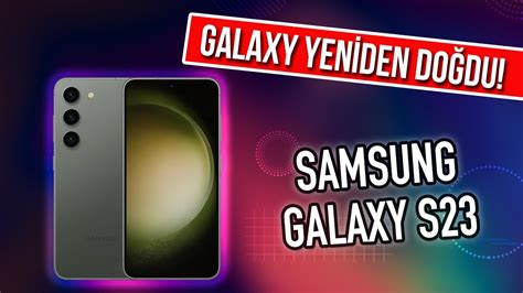 Samsung Galaxy S Ak Ll Telefon Detayl Nceleme Youtube