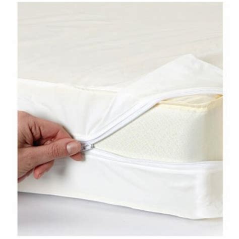 1 Queen Size Zippered Mattress Cover Waterproof Bed Bug Dust Mite ...